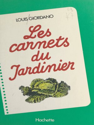 cover image of Les carnets du jardinier